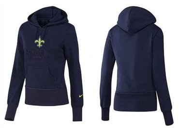 Women New Orleans Saints Logo Pullover Hoodie-- (38) Women New Orleans Saints Logo Pullover Hoodie-- (38)