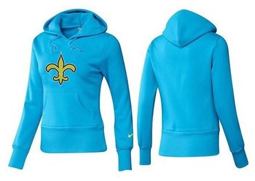 Women New Orleans Saints Logo Pullover Hoodie-- (4) Women New Orleans Saints Logo Pullover Hoodie-- (4)