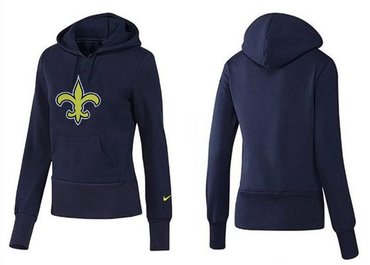 Women New Orleans Saints Logo Pullover Hoodie-- (9) Women New Orleans Saints Logo Pullover Hoodie-- (9)