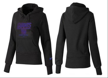 Women New York Giants Logo Pullover Hoodie-- (31)