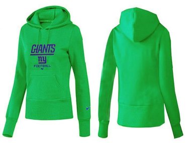 Women New York Giants Logo Pullover Hoodie-- (36)