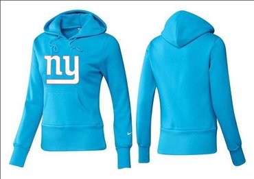 Women New York Giants Logo Pullover Hoodie-- (4)