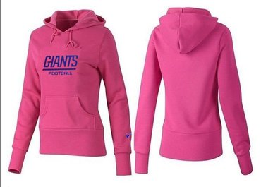 Women New York Giants Logo Pullover Hoodie-- (47)