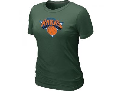 Women New York Knicks Big & Tall Primary Logo D.Green T-Shirt Women New York Knicks Big & Tall Primary Logo D.Green T-Shirt