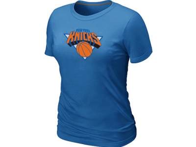 Women New York Knicks Big & Tall Primary Logo L.blue T-Shirt Women New York Knicks Big & Tall Primary Logo L.blue T-Shirt
