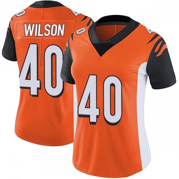 Women Nike Cincinnati Bengals #40 Brandon Wilson Orange Jersey Women Nike Cincinnati Bengals #40 Brandon Wilson Orange Jersey