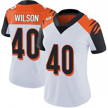 Women Nike Cincinnati Bengals #40 Brandon Wilson White Jersey Women Nike Cincinnati Bengals #40 Brandon Wilson White Jersey