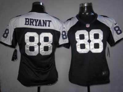 Women NEW Dallas Cowboys #88 Bryant Blue Thankgivings NEW NFL Jerseys