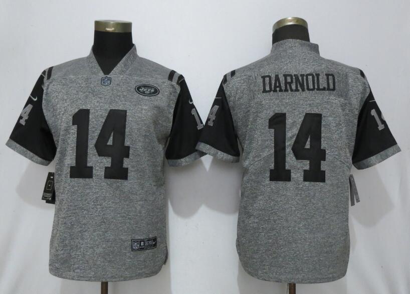 Women Nike Jets 14 Sam Darnold Gray Gridiron Gray Women Vapor Untouchable Limited Jersey Women Nike Jets 14 Sam Darnold Gray Gridiron Gray Women Vapor Untouchable Limited Jersey