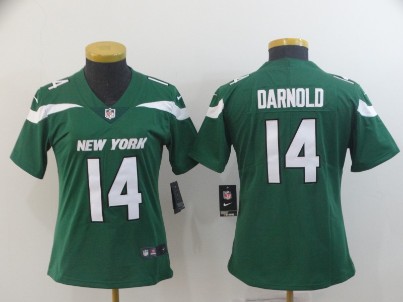 Women Nike Jets 14 Sam Darnold Green Women New 2019 Vapor Untouchable Limited Jersey Women Nike Jets 14 Sam Darnold Green Women New 2019 Vapor Untouchable Limited Jersey