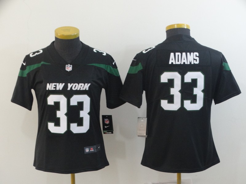 Women Nike Jets 33 Jamal Adams Black Women New 2019 Vapor Untouchable Limited Jersey Women Nike Jets 33 Jamal Adams Black Women New 2019 Vapor Untouchable Limited Jersey
