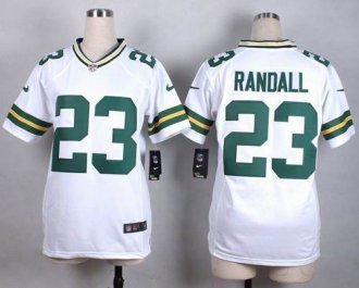 Women Nike Packers #23 Damarious Randall White Stitched NFL Elite Jersey