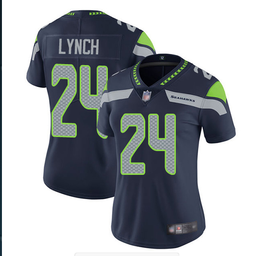 Women Nike Seahawks 24 Marshawn Lynch Navy Women Vapor Untouchable Limited Jersey Women Nike Seahawks 24 Marshawn Lynch Navy Women Vapor Untouchable Limited Jersey