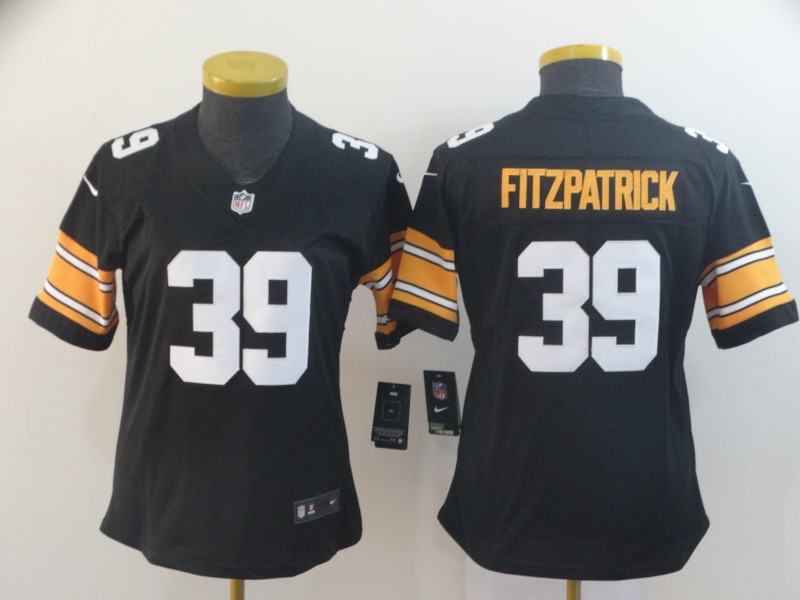 Women Nike Steelers 39 Minkah Fitzpatrick Black Alternate Women Vapor Untouchable Limited Jersey Women Nike Steelers 39 Minkah Fitzpatrick Black Alternate Women Vapor Untouchable Limited Jersey