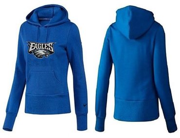 Women Philadelphia Eagles Logo Pullover Hoodie-- (51) Women Philadelphia Eagles Logo Pullover Hoodie-- (51)