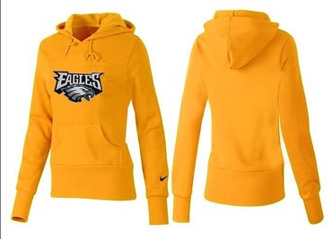 Women Philadelphia Eagles Logo Pullover Hoodie-- (54) Women Philadelphia Eagles Logo Pullover Hoodie-- (54)