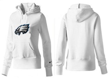 Women Philadelphia Eagles Logo Pullover Hoodie