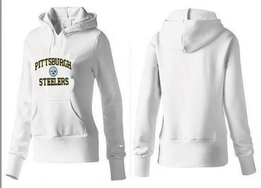 Women Pittsburgh Steelers Logo Pullover Hoodie-- (10)