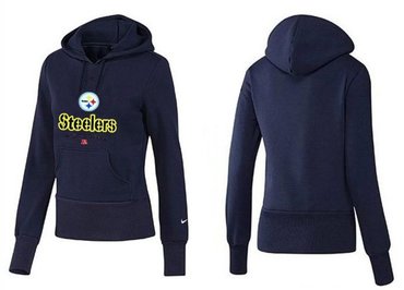 Women Pittsburgh Steelers Logo Pullover Hoodie-- (29) Women Pittsburgh Steelers Logo Pullover Hoodie-- (29)