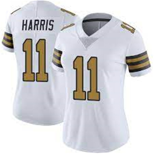 Women Saints #11 Deonte Harris Color Rush Jersey Women Saints #11 Deonte Harris Color Rush Jersey