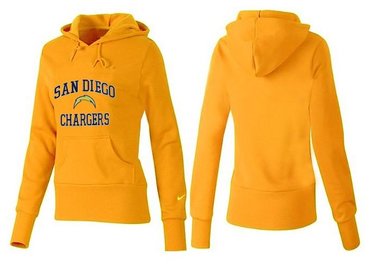 Women San Diego Chargers Logo Pullover Hoodie-- (15) Women San Diego Chargers Logo Pullover Hoodie-- (15)