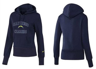 Women San Diego Chargers Logo Pullover Hoodie-- (19) Women San Diego Chargers Logo Pullover Hoodie-- (19)