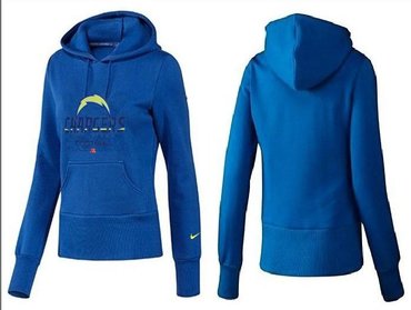 Women San Diego Chargers Logo Pullover Hoodie-- (23) Women San Diego Chargers Logo Pullover Hoodie-- (23)
