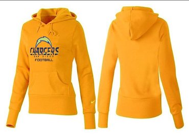 Women San Diego Chargers Logo Pullover Hoodie-- (30) Women San Diego Chargers Logo Pullover Hoodie-- (30)