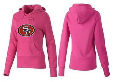 Women San Francisco 49ers Logo Pullover Hoodie--8 Women San Francisco 49ers Logo Pullover Hoodie--8