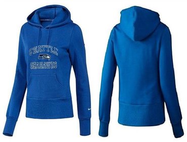 Women Seattle Seahawks Logo Pullover Hoodie-- (11) Women Seattle Seahawks Logo Pullover Hoodie-- (11)