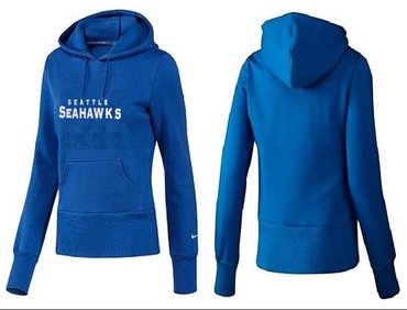 Women Seattle Seahawks Logo Pullover Hoodie-- (51) Women Seattle Seahawks Logo Pullover Hoodie-- (51)