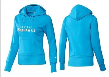 Women Seattle Seahawks Logo Pullover Hoodie-- (54) Women Seattle Seahawks Logo Pullover Hoodie-- (54)