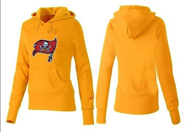 Women Tampa Bay Buccaneers Logo Pullover Hoodie-- (4)