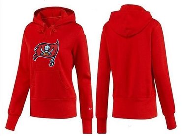 Women Tampa Bay Buccaneers Logo Pullover Hoodie-- (9) Women Tampa Bay Buccaneers Logo Pullover Hoodie-- (9)