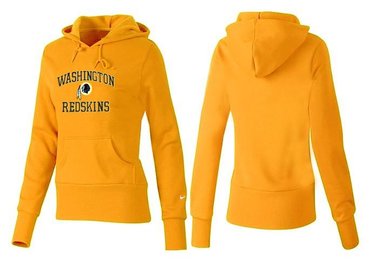 Women Washington Redskins Logo Pullover Hoodie-- (15)