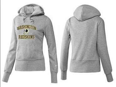 Women Washington Redskins Logo Pullover Hoodie-- (16)
