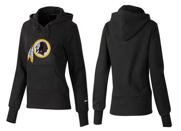 Women Washington Redskins Logo Pullover Hoodie-- (2) Women Washington Redskins Logo Pullover Hoodie-- (2)