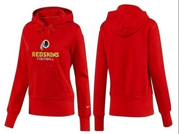 Women Washington Redskins Logo Pullover Hoodie-- (26) Women Washington Redskins Logo Pullover Hoodie-- (26)