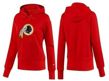 Women Washington Redskins Logo Pullover Hoodie-- (3) Women Washington Redskins Logo Pullover Hoodie-- (3)