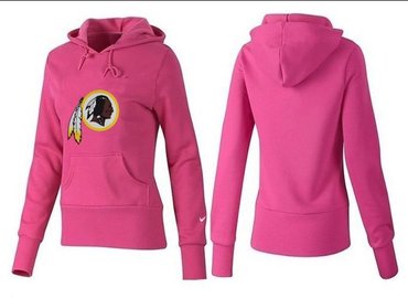 Women Washington Redskins Logo Pullover Hoodie-- (8)