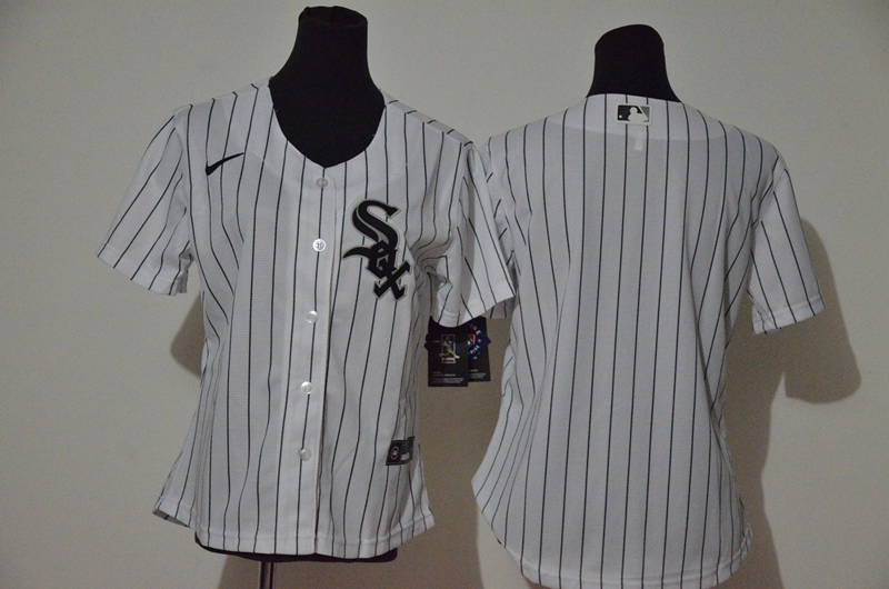 Women White Sox Blank White Women Cool Base Jersey Women White Sox Blank White Women Cool Base Jersey