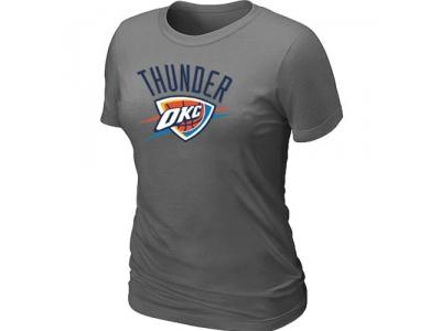 Womens NBA Oklahoma City Thunder Big & Tall Primary Logo D.Grey T-Shirt Womens NBA Oklahoma City Thunder Big & Tall Primary Logo D.Grey T-Shirt