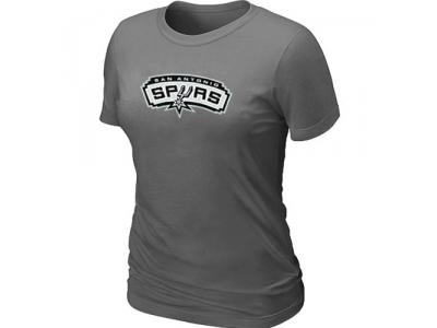 Womens NBA San Antonio Spurs Big & Tall Primary Logo D.Grey T-Shirt
