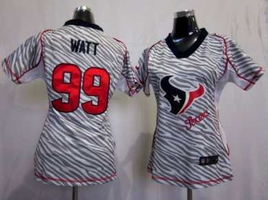 Womens NFL Jerseys houston texans 99 watt Zebra
