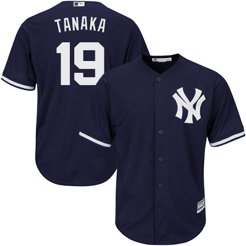 Yankees #19 Masahiro Tanaka Navy blue Cool Base Stitched Youth MLB Jersey Yankees #19 Masahiro Tanaka Navy blue Cool Base Stitched Youth MLB Jersey