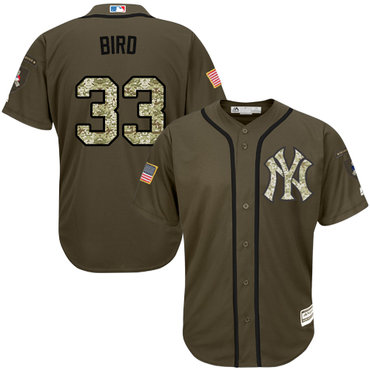 Yankees #33 Greg Bird Green Salute to Service Stitched Youth MLB Jersey Yankees #33 Greg Bird Green Salute to Service Stitched Youth MLB Jersey