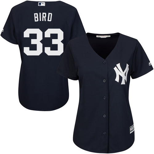 Yankees #33 Greg Bird Navy Blue Alternate Women's Stitched MLB Jersey Yankees #33 Greg Bird Navy Blue Alternate Women's Stitched MLB Jersey