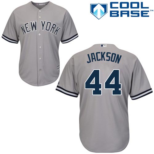 Yankees #44 Reggie Jackson Grey Cool Base Stitched Youth MLB Jersey Yankees #44 Reggie Jackson Grey Cool Base Stitched Youth MLB Jersey