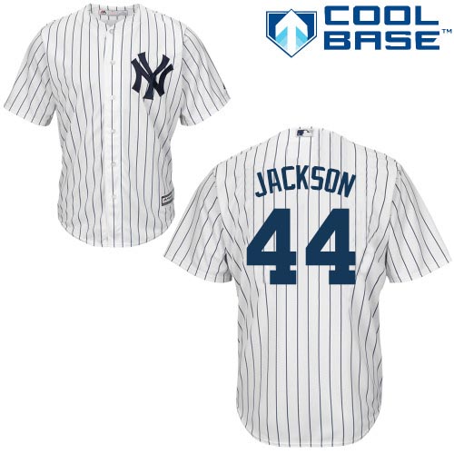 Yankees #44 Reggie Jackson White Cool Base Stitched Youth MLB Jersey Yankees #44 Reggie Jackson White Cool Base Stitched Youth MLB Jersey