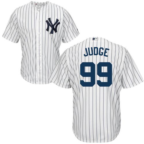 Yankees #99 Aaron Judge White Cool Base Stitched Youth MLB Jersey Yankees #99 Aaron Judge White Cool Base Stitched Youth MLB Jersey